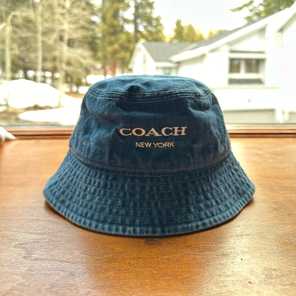COACH Denim Bucket Hat